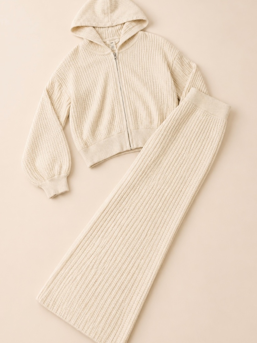 Happily Grey Knit Lounge Set XS